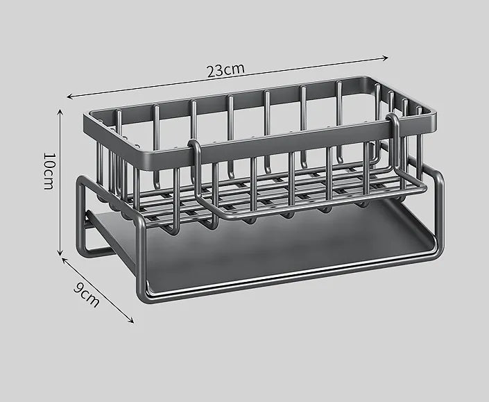 Multi-Functional Kitchen Sink Storage & Drainage Rack - FocusForge