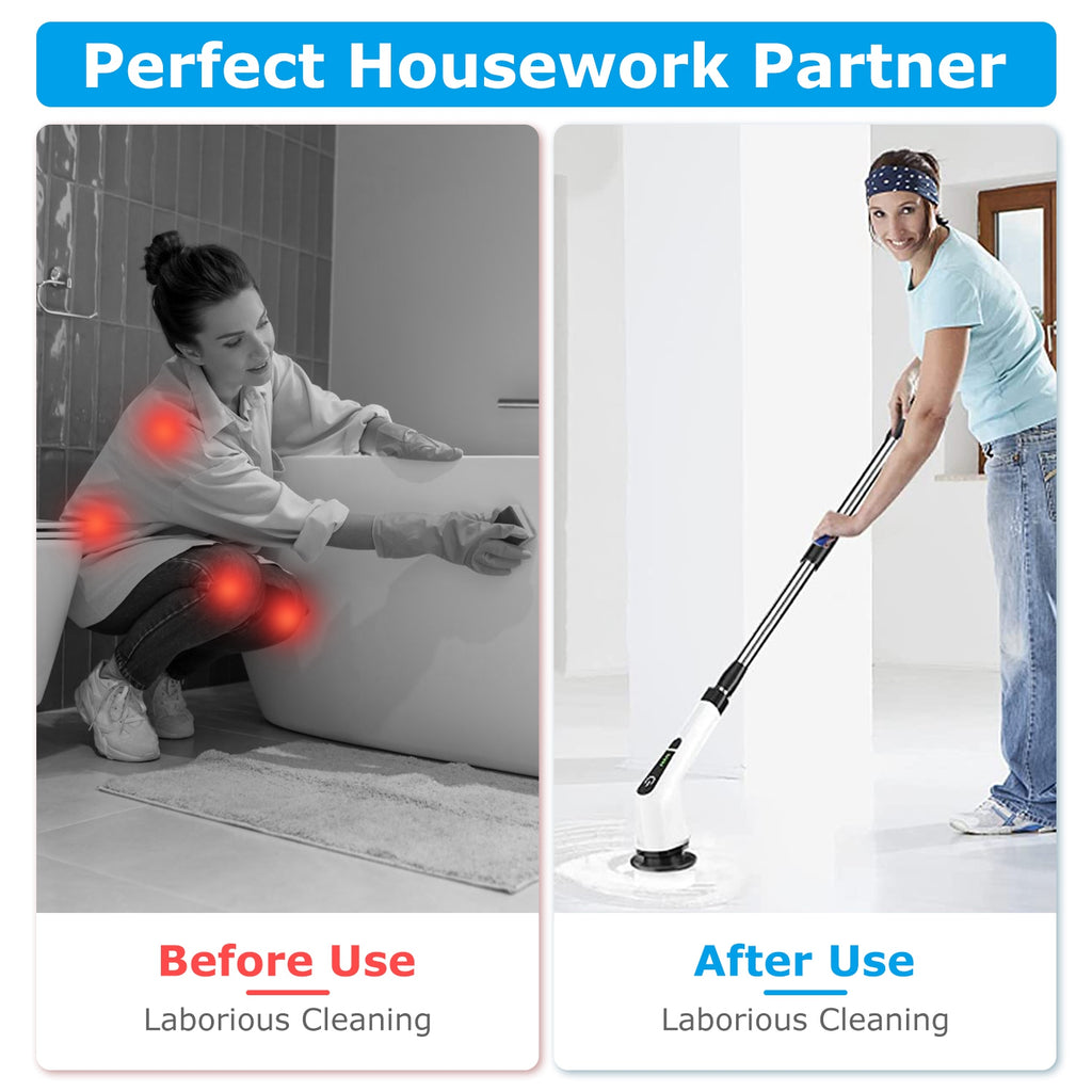 Electric Spin Scrubber Cleaning Brush - FocusForge