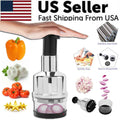 Vegetable & Onion Hand Chopper – Slicer, Dicer & Peeler