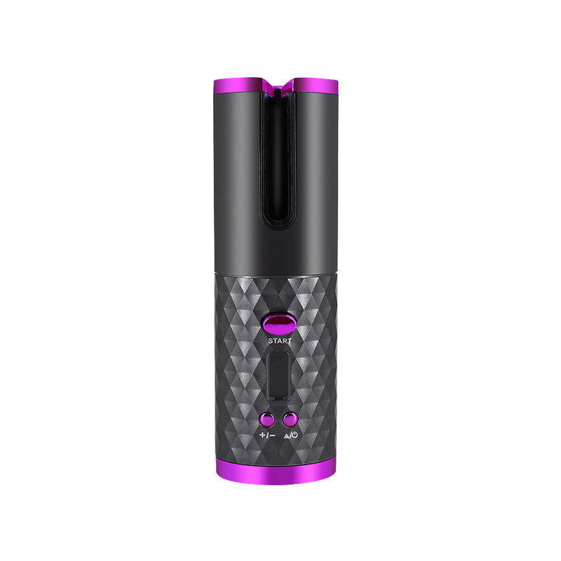 Rechargeable Automatic Hair Curler — Cordless Ceramic Styling Tool - FocusForge