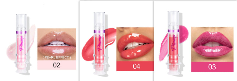 New Tube Lip Rich Lip Color Slightly Spicy Lip Honey Lip Glass Mirror Face Lip Mirror Liquid Lipstick - FocusForge