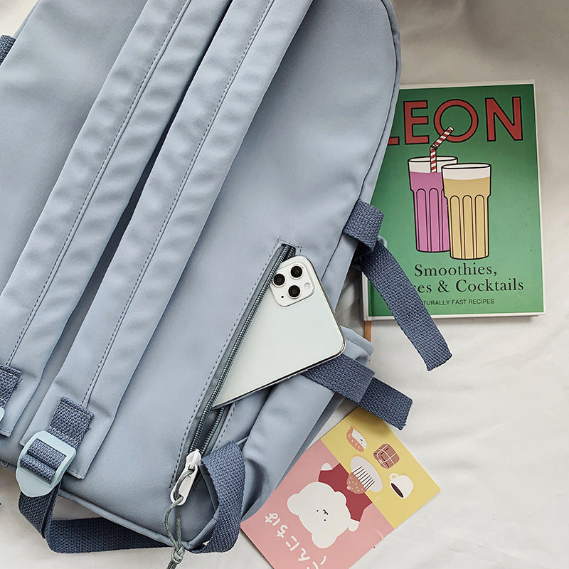 Women's Fashion Casual School Backpack — Nylon Campus Bag - FocusForge