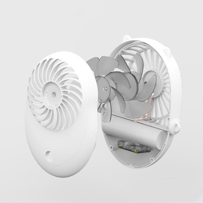 Neck Fan Portable Mini Usb 5V Cooler Rechargeable Outdoor Office Travel Handheld Silent Small Cooling Fans Portable Fan Hanging - FocusForge