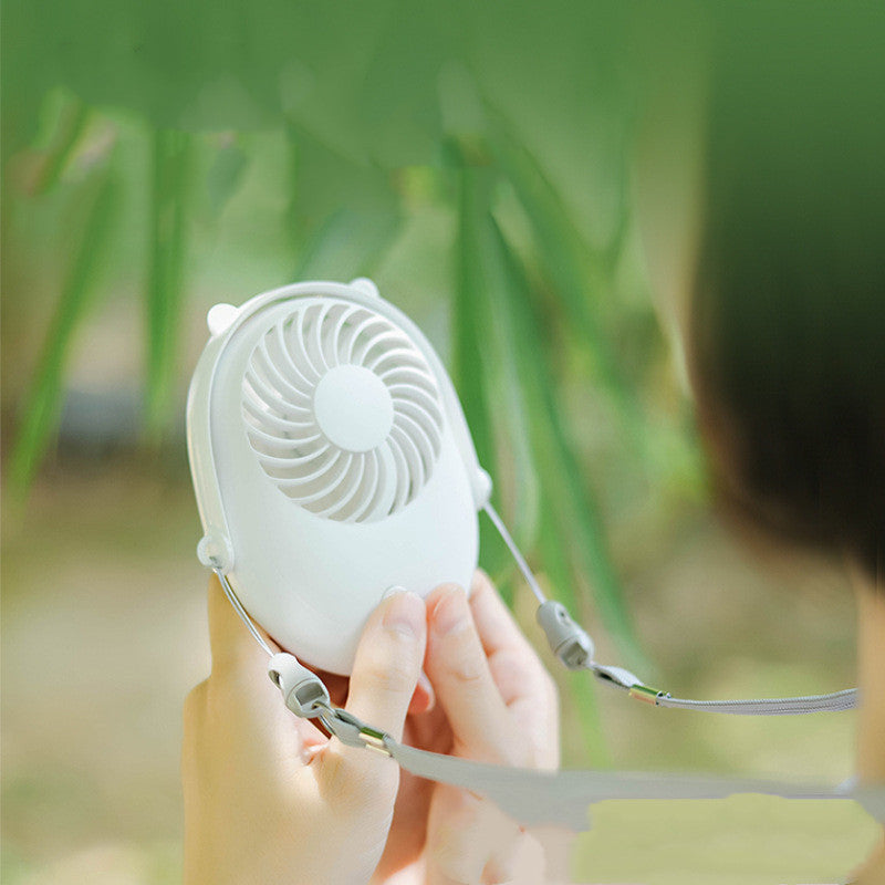 Neck Fan Portable Mini Usb 5V Cooler Rechargeable Outdoor Office Travel Handheld Silent Small Cooling Fans Portable Fan Hanging - FocusForge
