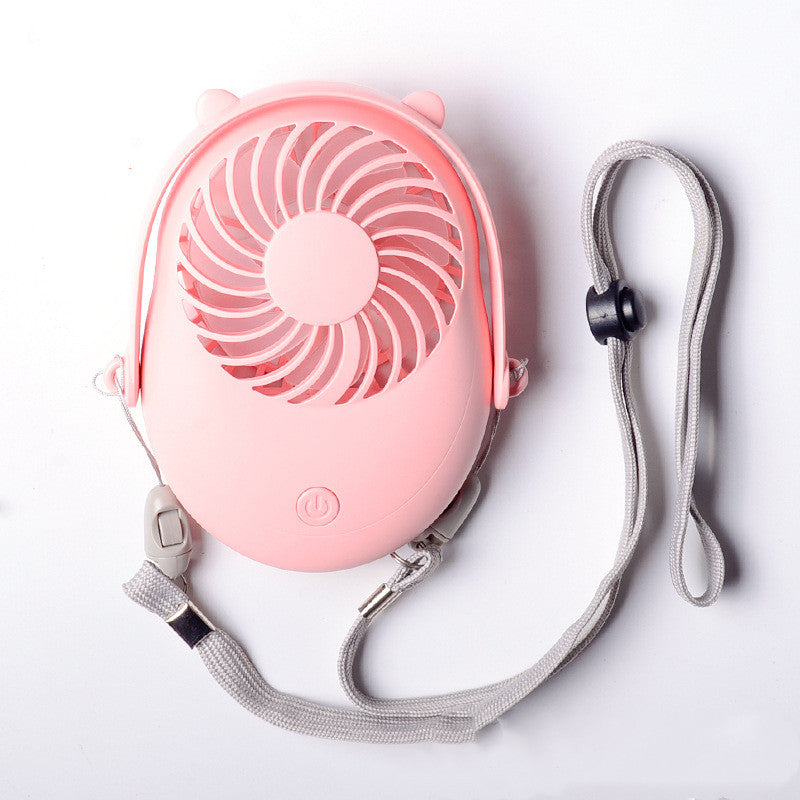 Neck Fan Portable Mini Usb 5V Cooler Rechargeable Outdoor Office Travel Handheld Silent Small Cooling Fans Portable Fan Hanging - FocusForge