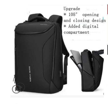 USB Charging Waterproof Backpack — Anti-Theft Oxford Cloth Bag - FocusForge