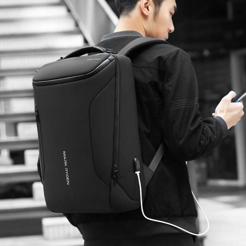 USB Charging Waterproof Backpack — Anti-Theft Oxford Cloth Bag - FocusForge