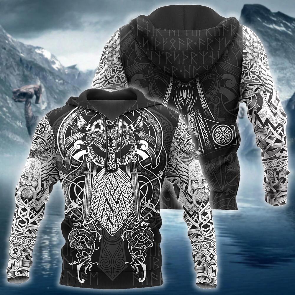 3D Printed Pullover Hoodie — Unisex Graphic Streetwear - FocusForge