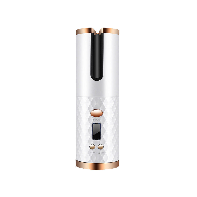 Rechargeable Automatic Hair Curler — Cordless Ceramic Styling Tool - FocusForge