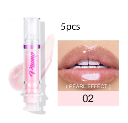 New Tube Lip Rich Lip Color Slightly Spicy Lip Honey Lip Glass Mirror Face Lip Mirror Liquid Lipstick - FocusForge