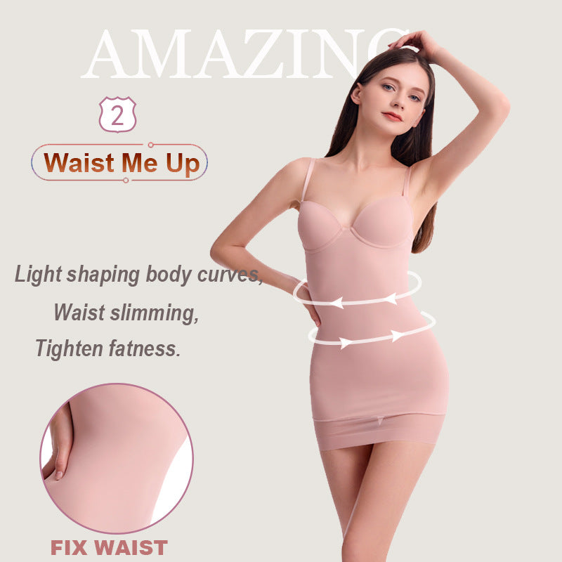 Women's Slimming Suspender Dress – Tummy Control Shapewear Skirt - FocusForge