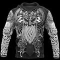 3D Printed Pullover Hoodie — Unisex Graphic Streetwear - FocusForge