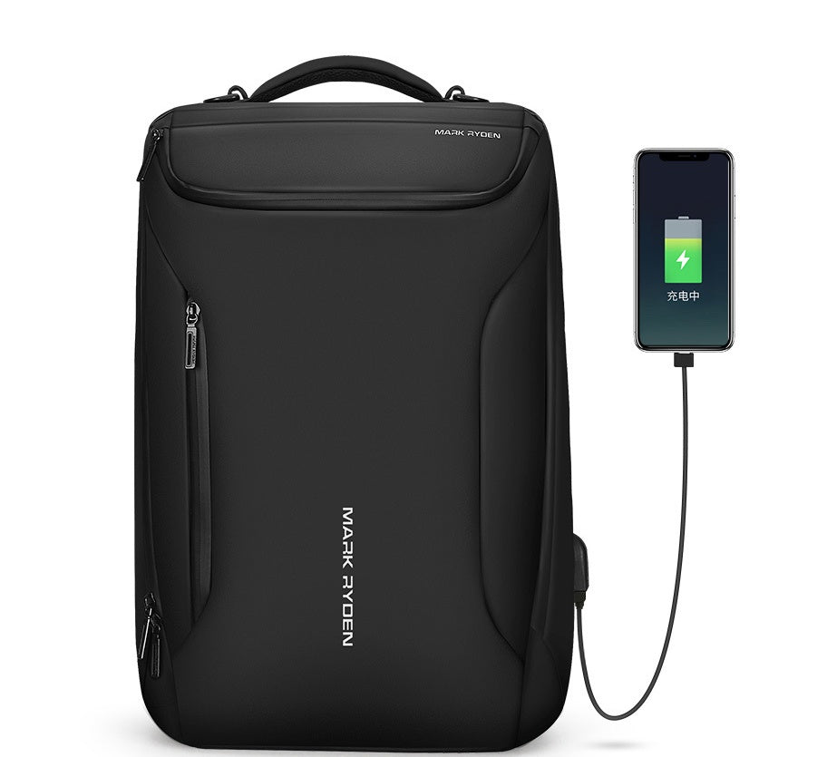 USB Charging Waterproof Backpack — Anti-Theft Oxford Cloth Bag - FocusForge