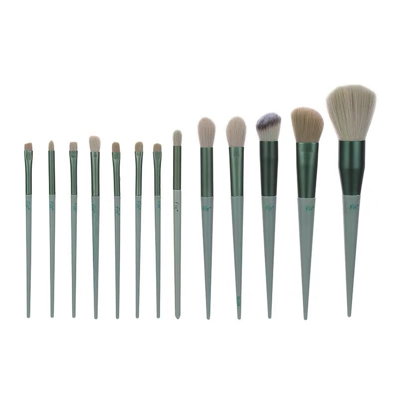 13Pcs Makeup Brush Set Make Up Concealer Brush Blush Powder Brush Eye Shadow Highlighter Foundation Brush Cosmetic Beauty Tools - FocusForge