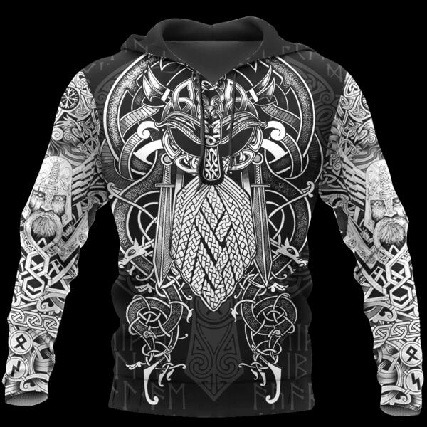 3D Printed Pullover Hoodie — Unisex Graphic Streetwear - FocusForge
