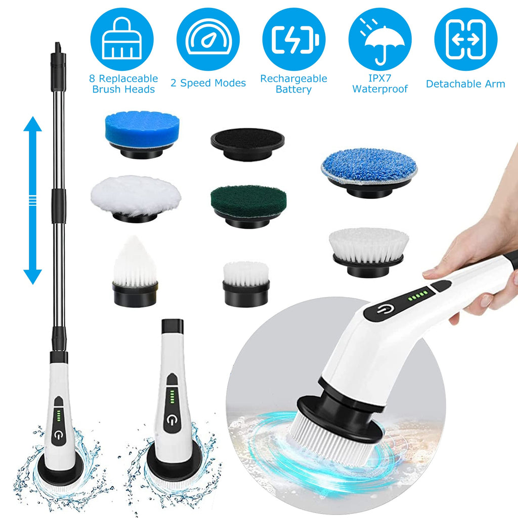 Electric Spin Scrubber Cleaning Brush - FocusForge