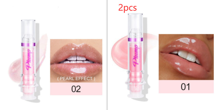 New Tube Lip Rich Lip Color Slightly Spicy Lip Honey Lip Glass Mirror Face Lip Mirror Liquid Lipstick - FocusForge