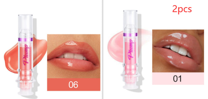 New Tube Lip Rich Lip Color Slightly Spicy Lip Honey Lip Glass Mirror Face Lip Mirror Liquid Lipstick - FocusForge