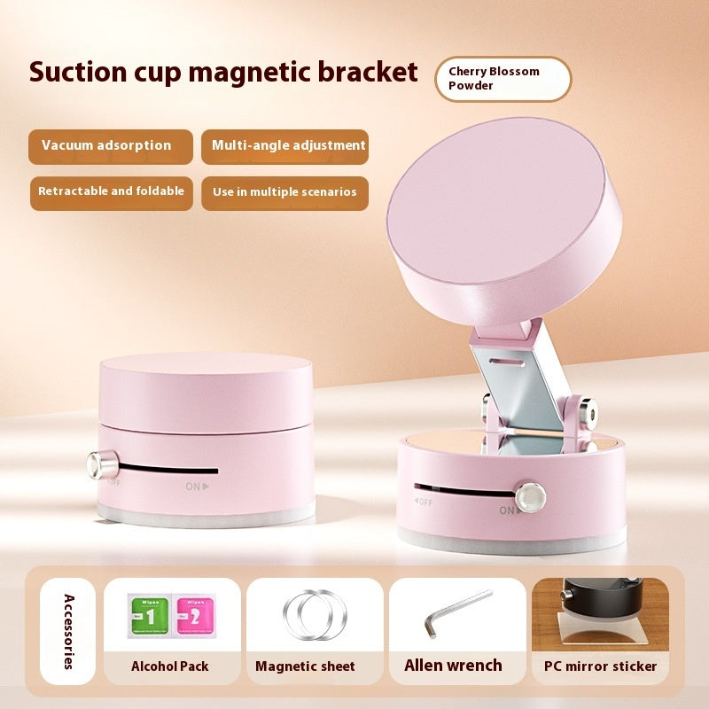 Magnetic Vacuum Car Phone Holder — Hands-Free Dashboard Mount - FocusForge