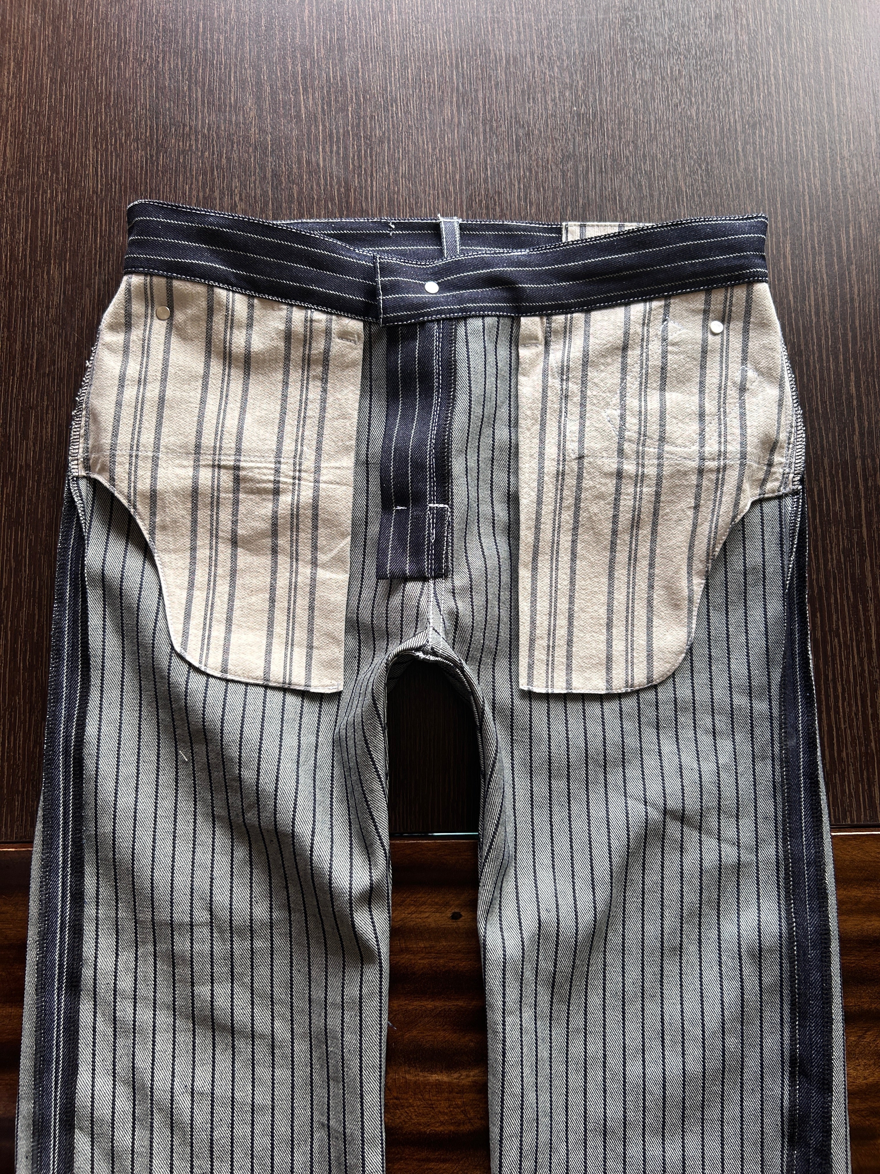 Striped Denim Bootcuts