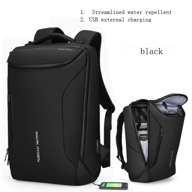USB Charging Waterproof Backpack — Anti-Theft Oxford Cloth Bag - FocusForge