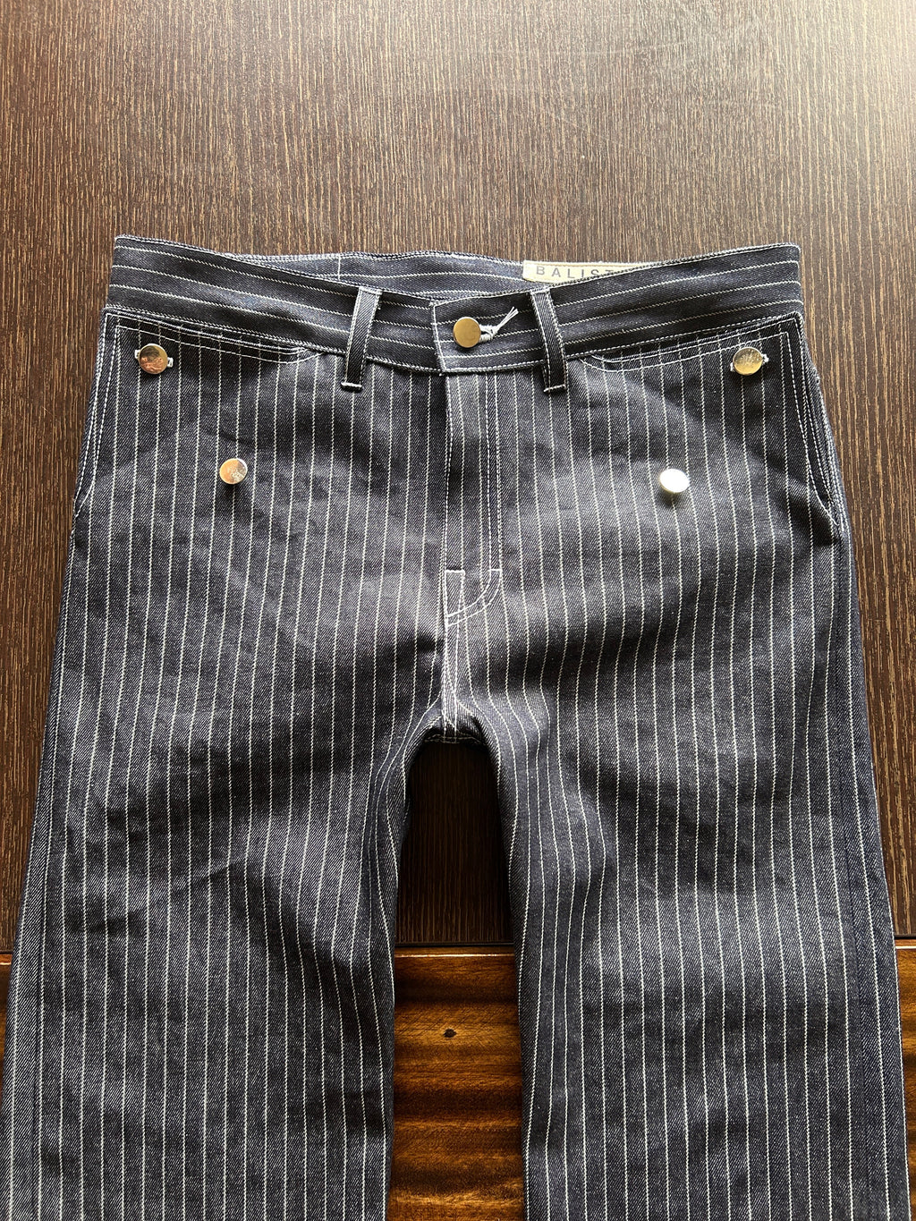 Striped Denim Bootcuts
