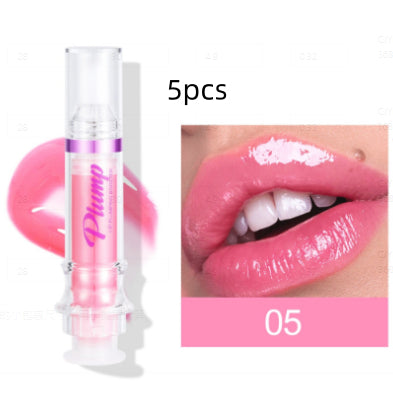 New Tube Lip Rich Lip Color Slightly Spicy Lip Honey Lip Glass Mirror Face Lip Mirror Liquid Lipstick - FocusForge