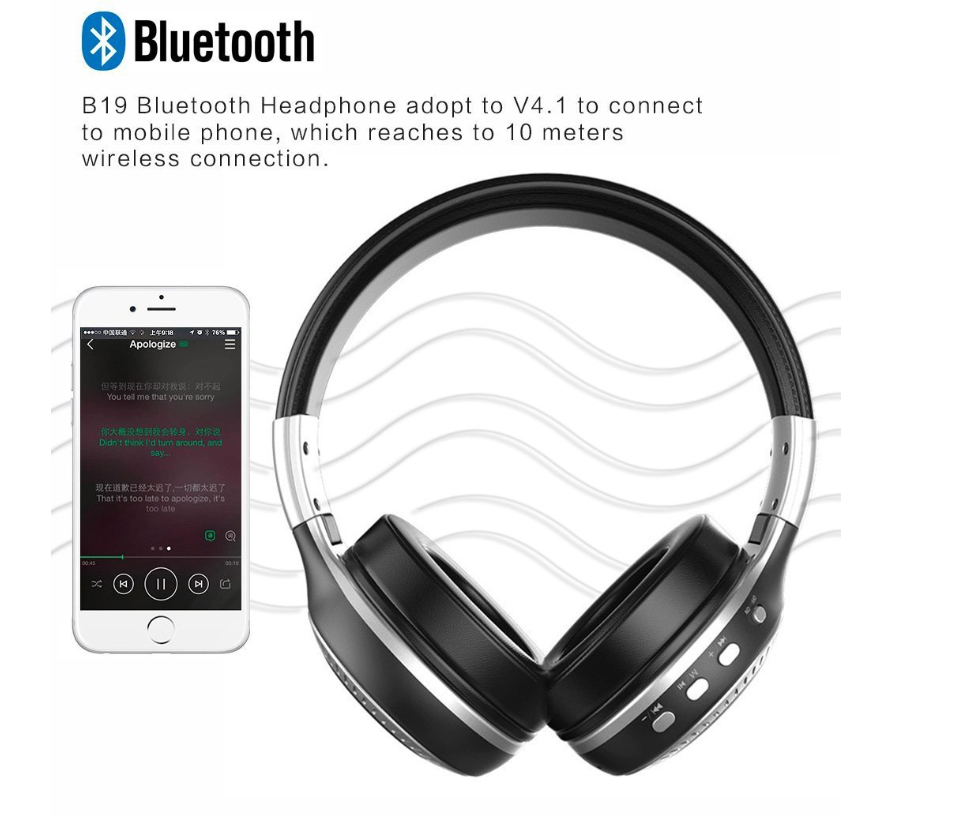 Bluetooth Over-Ear Headphones – Wireless Noise-Cancelling - FocusForge
