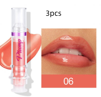 New Tube Lip Rich Lip Color Slightly Spicy Lip Honey Lip Glass Mirror Face Lip Mirror Liquid Lipstick - FocusForge