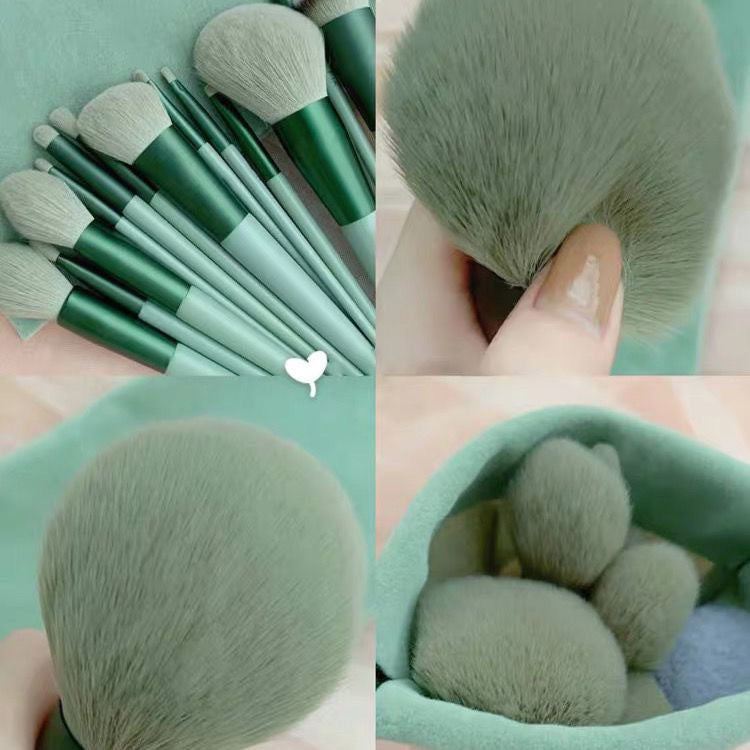 13Pcs Makeup Brush Set Make Up Concealer Brush Blush Powder Brush Eye Shadow Highlighter Foundation Brush Cosmetic Beauty Tools - FocusForge