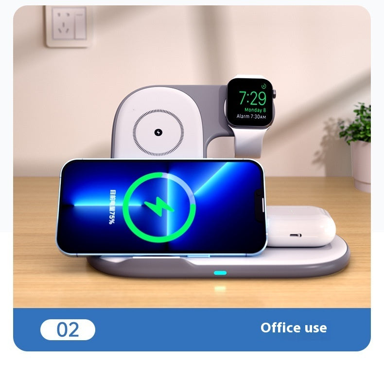 Foldable Multifunctional Magnetic Wireless Charger - FocusForge