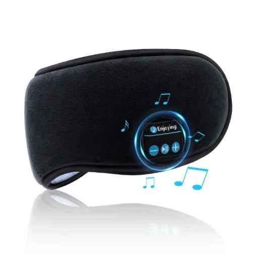 Wireless Bluetooth Sleep Eye Mask with Built-in Speakers