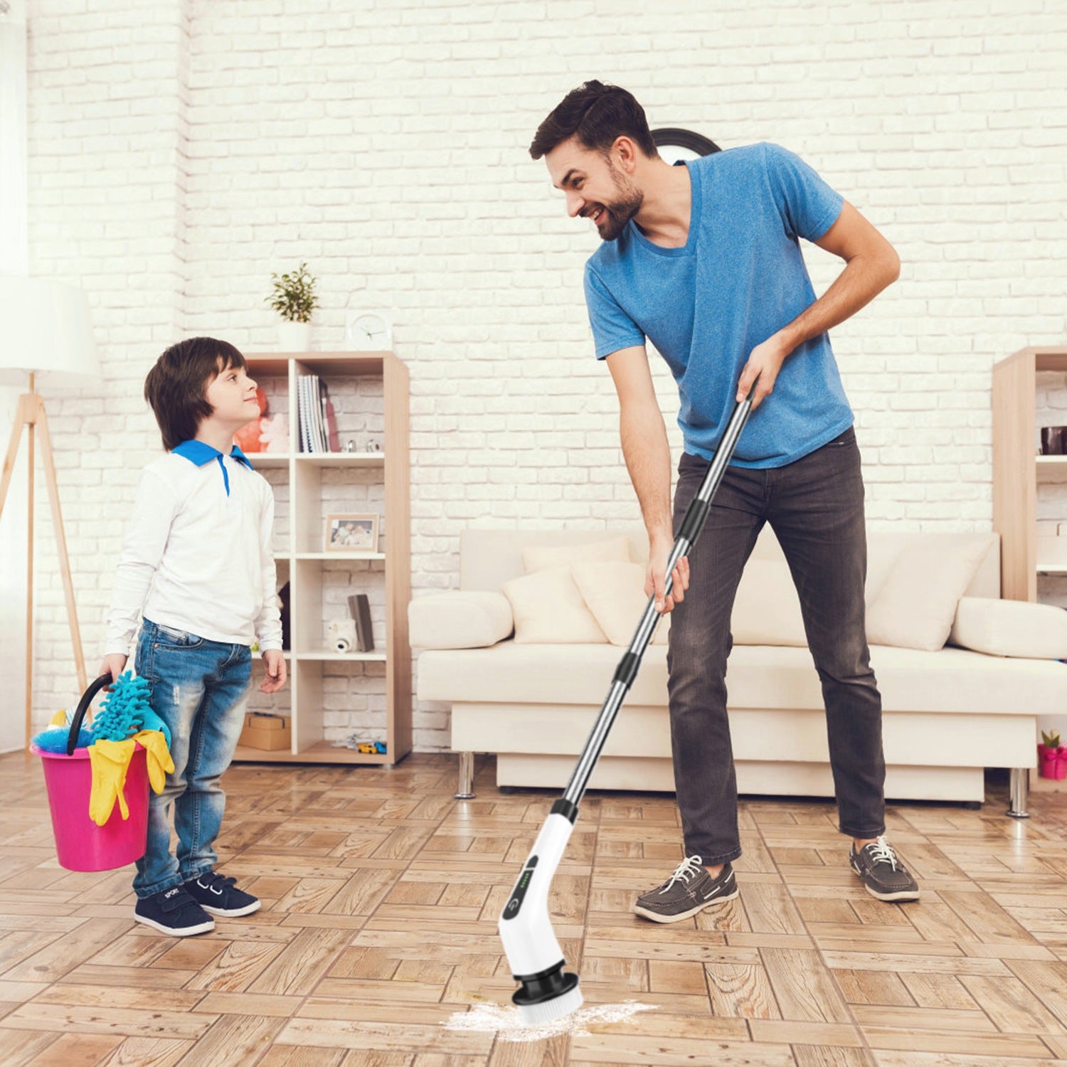 Electric Spin Scrubber Cleaning Brush - FocusForge