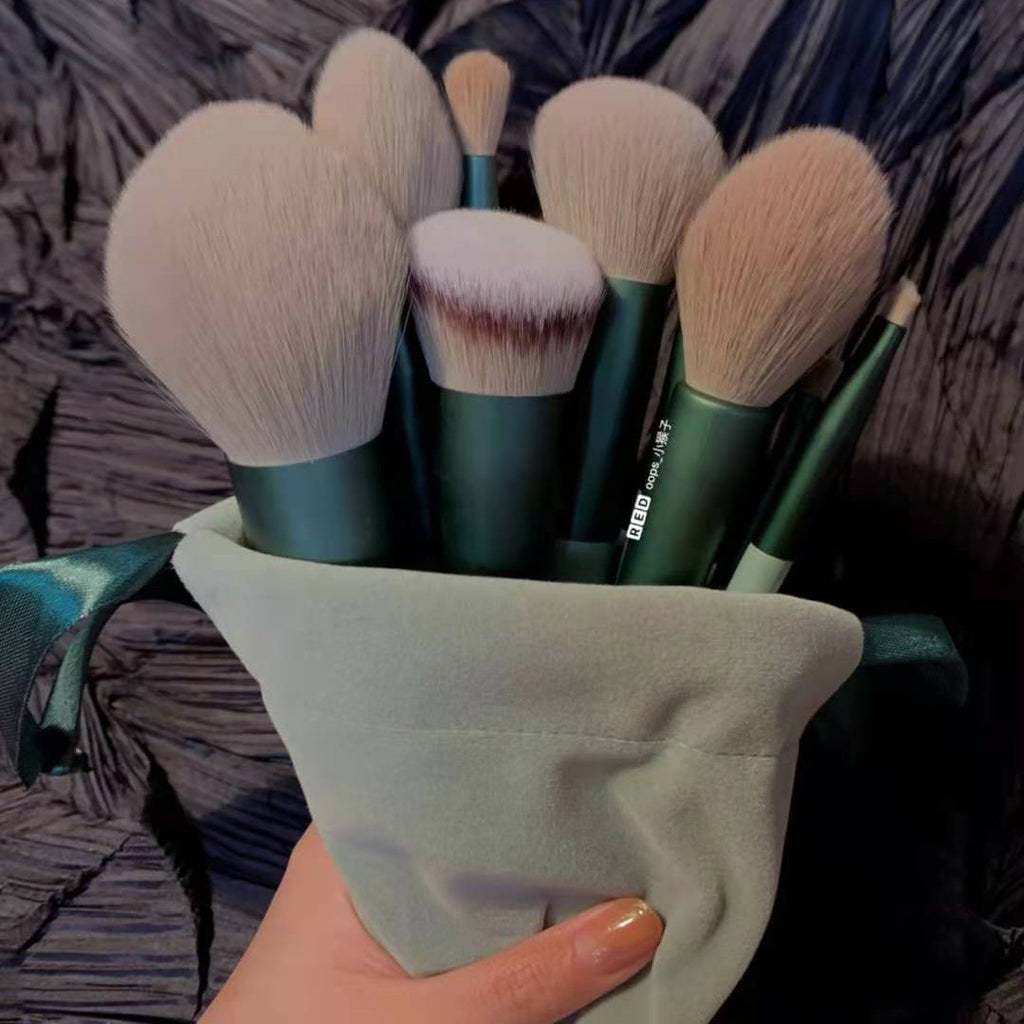 13Pcs Makeup Brush Set Make Up Concealer Brush Blush Powder Brush Eye Shadow Highlighter Foundation Brush Cosmetic Beauty Tools - FocusForge