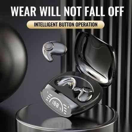 Post-Ear Bluetooth Earphones – Open-Ear Wireless Headset