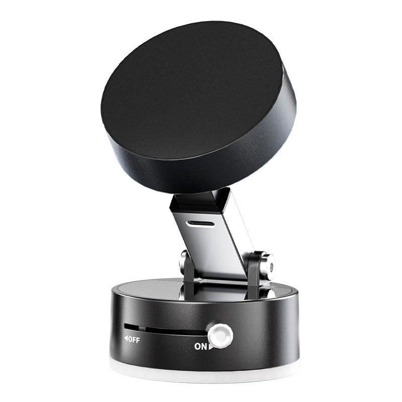 Magnetic Vacuum Car Phone Holder — Hands-Free Dashboard Mount - FocusForge