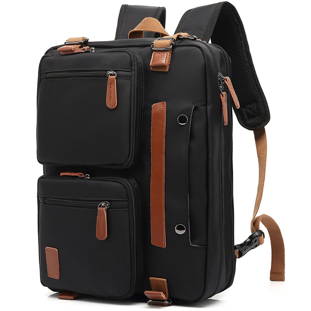 Multifunctional Men's Business Backpack — Waterproof Laptop Bag - FocusForge