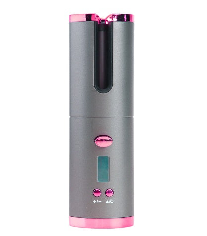 Rechargeable Automatic Hair Curler — Cordless Ceramic Styling Tool - FocusForge