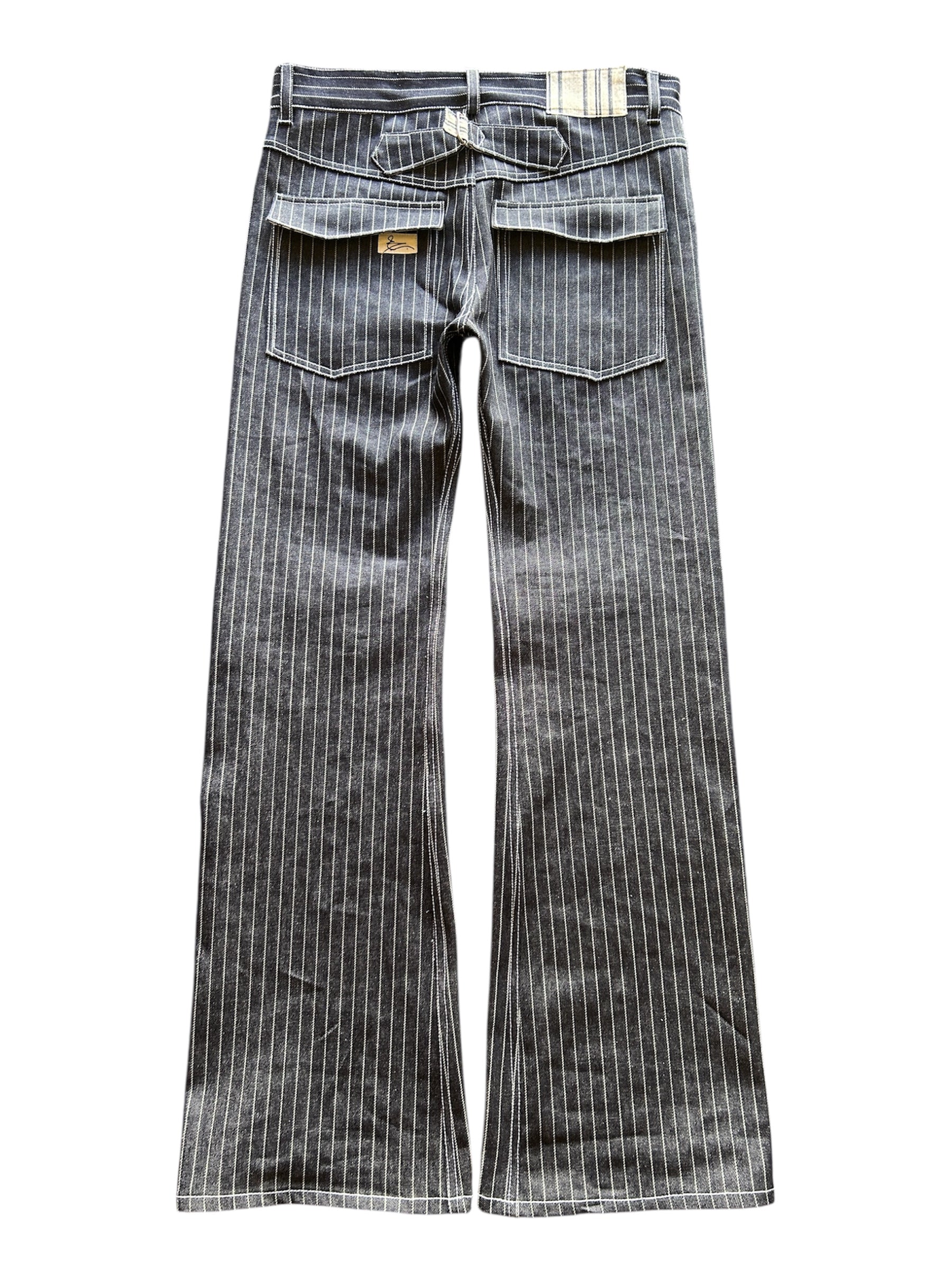 Striped Denim Bootcuts