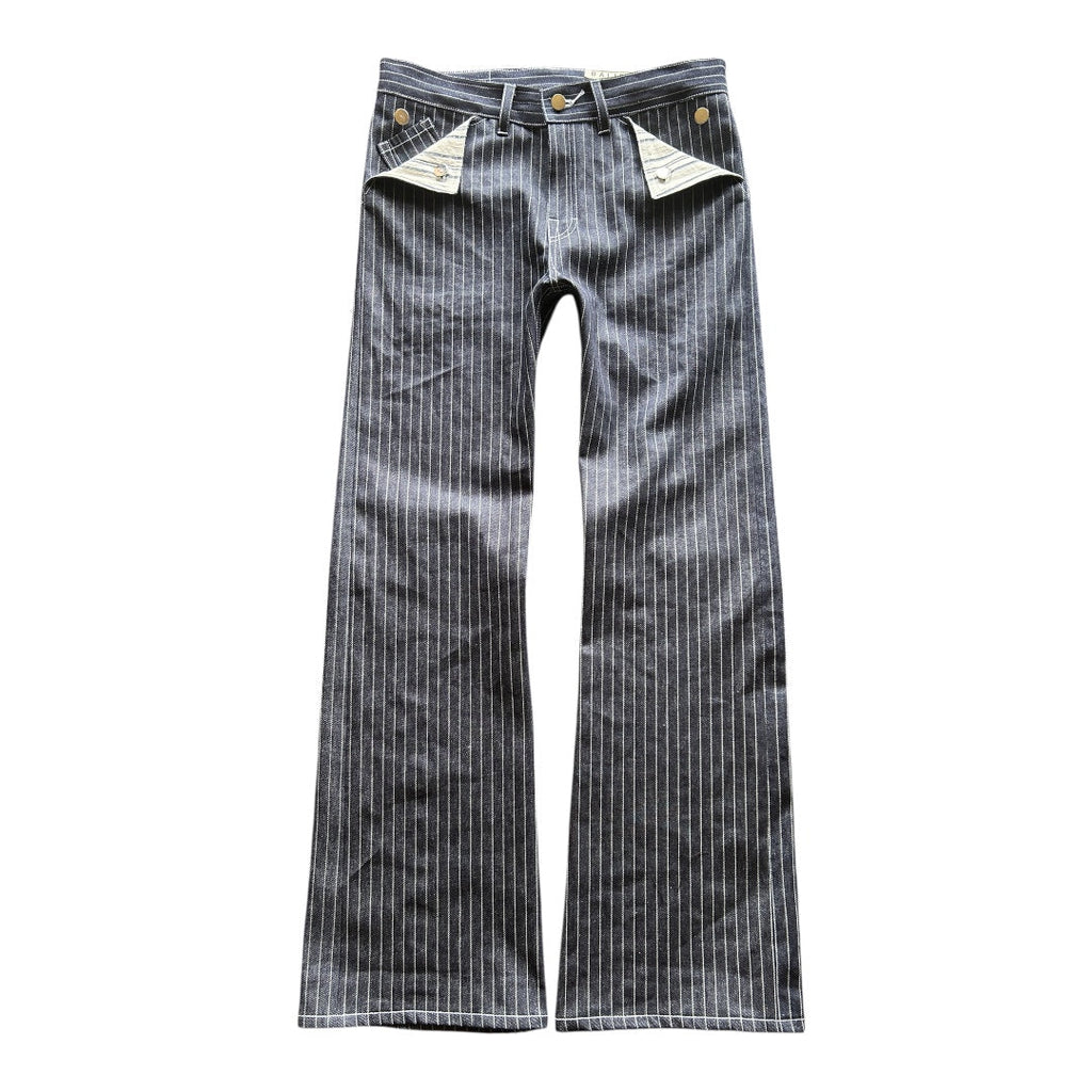 Striped Denim Bootcuts