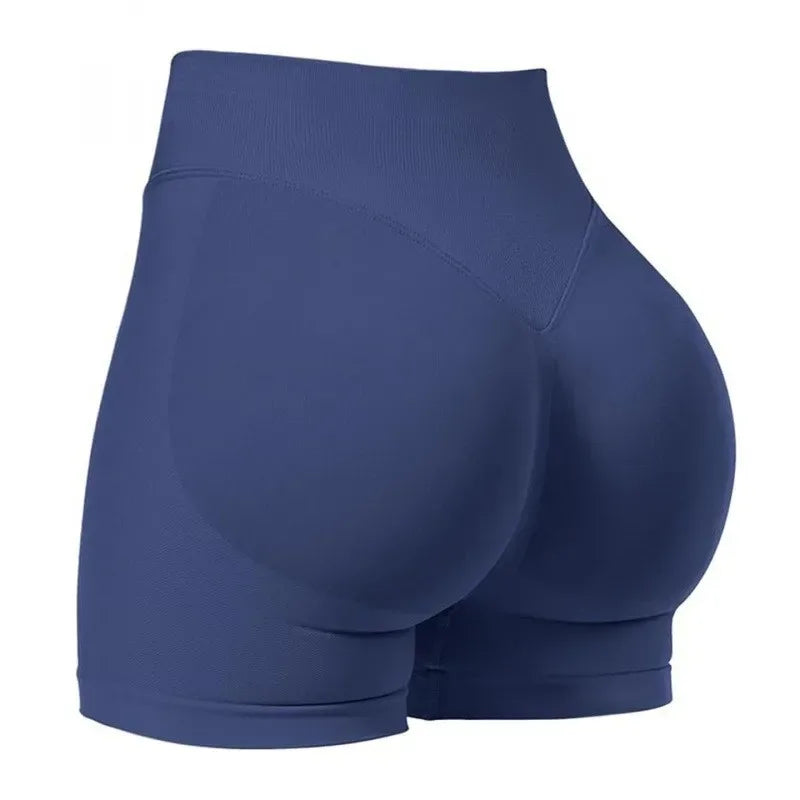 🍑 FlexFit™ High-Waist Yoga Shorts – Sculpt & Move
