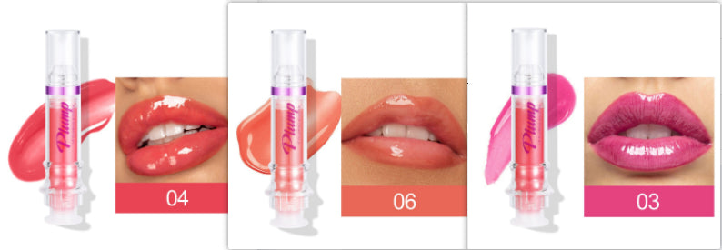 New Tube Lip Rich Lip Color Slightly Spicy Lip Honey Lip Glass Mirror Face Lip Mirror Liquid Lipstick - FocusForge