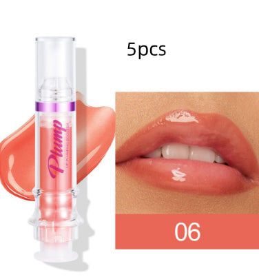 New Tube Lip Rich Lip Color Slightly Spicy Lip Honey Lip Glass Mirror Face Lip Mirror Liquid Lipstick - FocusForge
