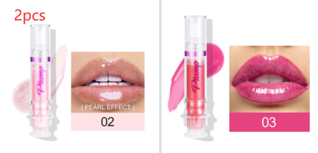 New Tube Lip Rich Lip Color Slightly Spicy Lip Honey Lip Glass Mirror Face Lip Mirror Liquid Lipstick - FocusForge