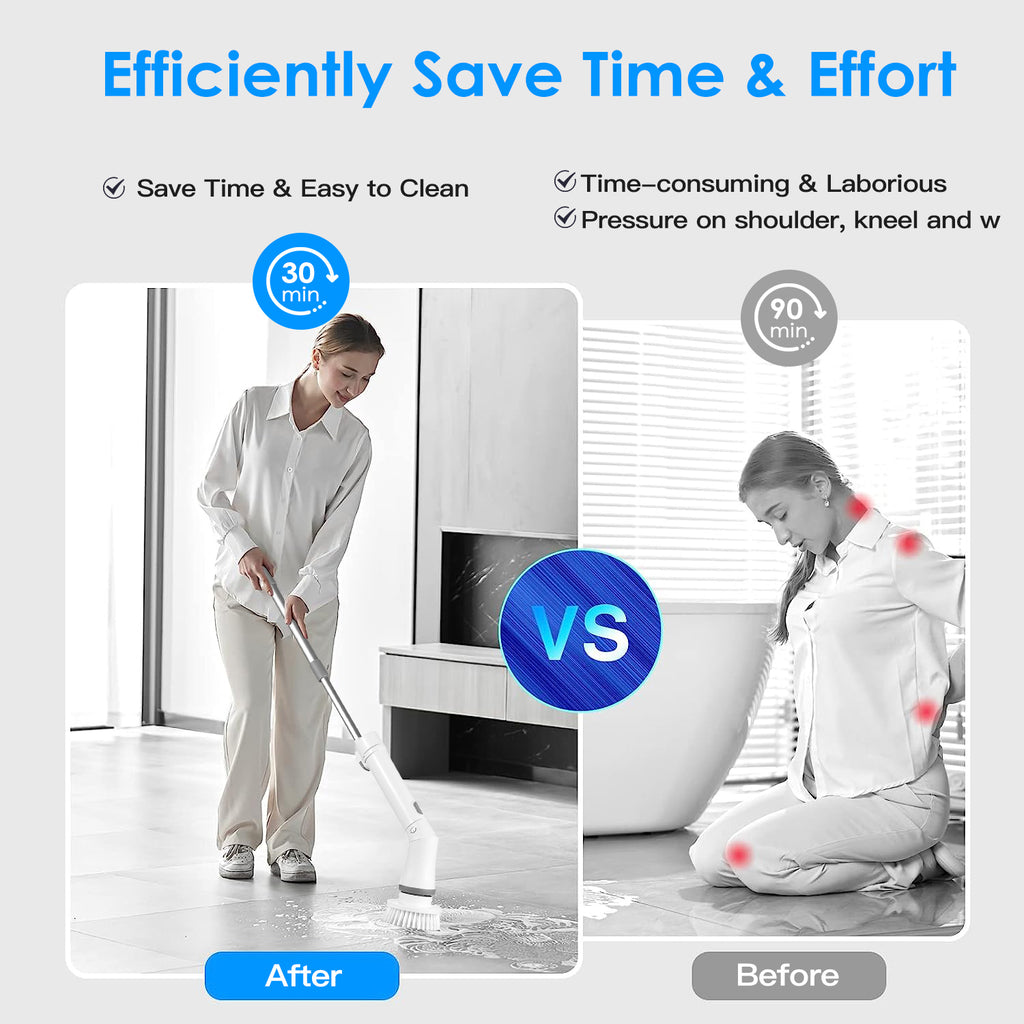 Electric Scrubber Cleaning Brush - FocusForge