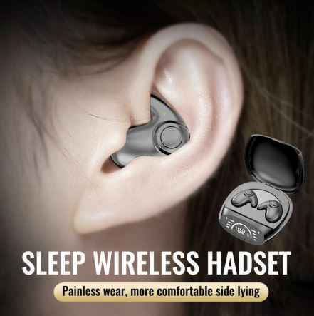 Post-Ear Bluetooth Earphones – Open-Ear Wireless Headset