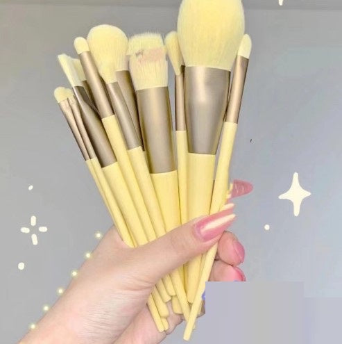 13Pcs Makeup Brush Set Make Up Concealer Brush Blush Powder Brush Eye Shadow Highlighter Foundation Brush Cosmetic Beauty Tools - FocusForge