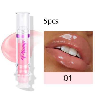 New Tube Lip Rich Lip Color Slightly Spicy Lip Honey Lip Glass Mirror Face Lip Mirror Liquid Lipstick - FocusForge