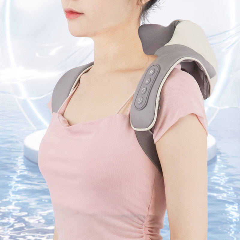 Kneading Shoulder And Neck Massager Strap Neck Electric Trapezius Muscle - FocusForge