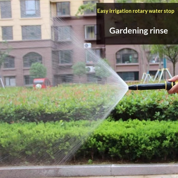 Portable High Pressure Washing Water Gun Car Wash Nozzle Adjustable Nipple Type Direct Spray Home Garden Shower Watering Hose - FocusForge